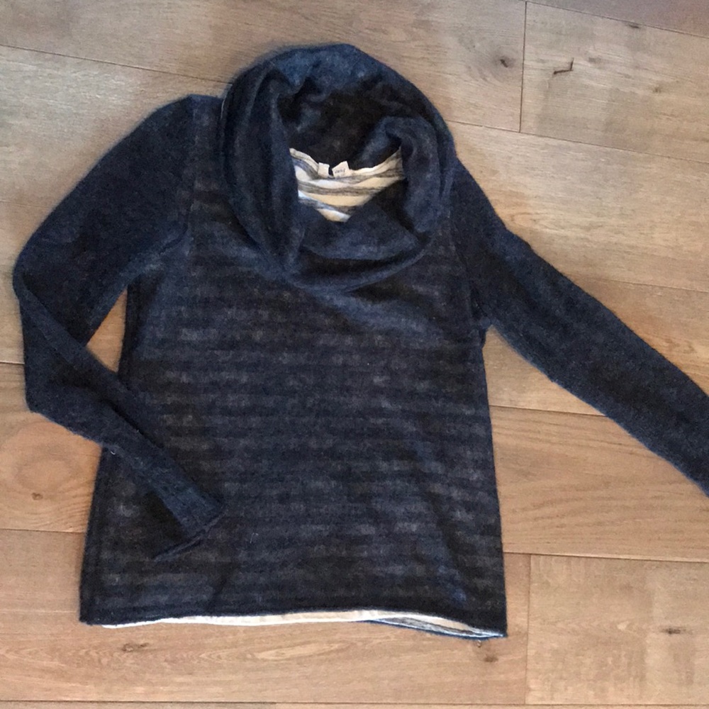 Cowlneck sweater